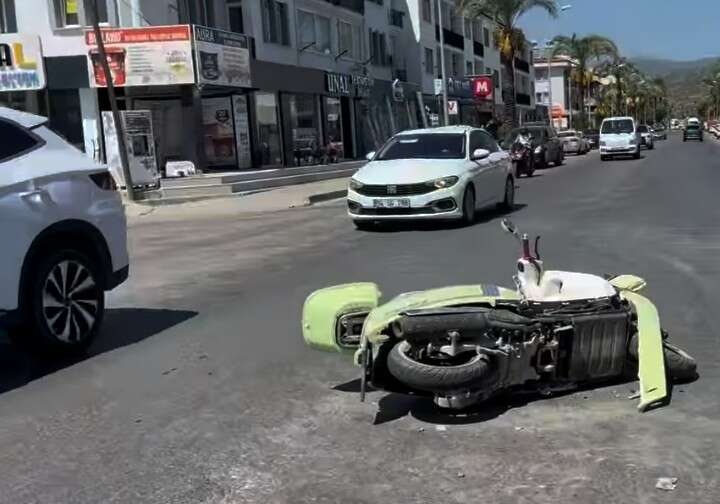 Muğla’da Motosiklet Kazası, Sürücü Yaralandı 2